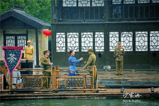 蘇州沙家浜一天好幾場(chǎng)實(shí)景大型演出,很多老年人說(shuō)門(mén)票不吃虧啊